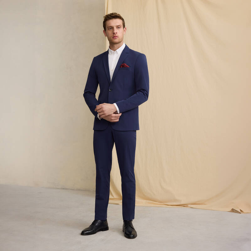 Apollo Siduri Ekstra Slim Lacivert Takım Elbise - 1