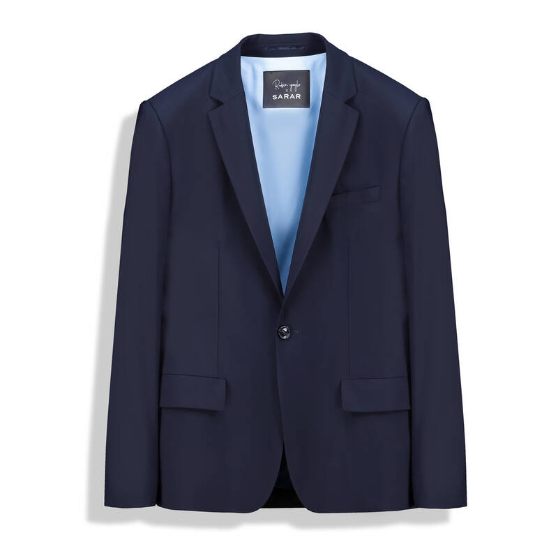 Apollo Ekstra Slim Tasarım Koyu Lacivert Ceket - 2