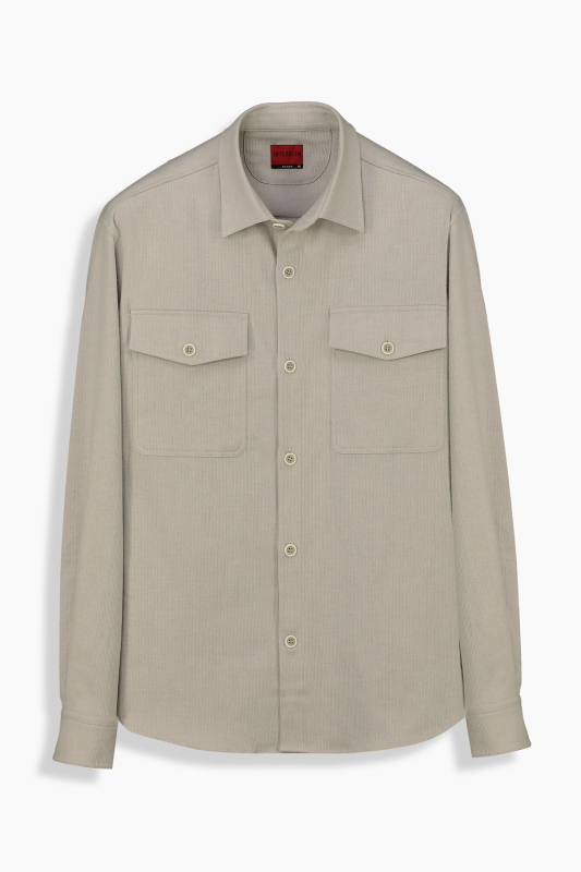 Arsenal Cepli Bej Gömlek 