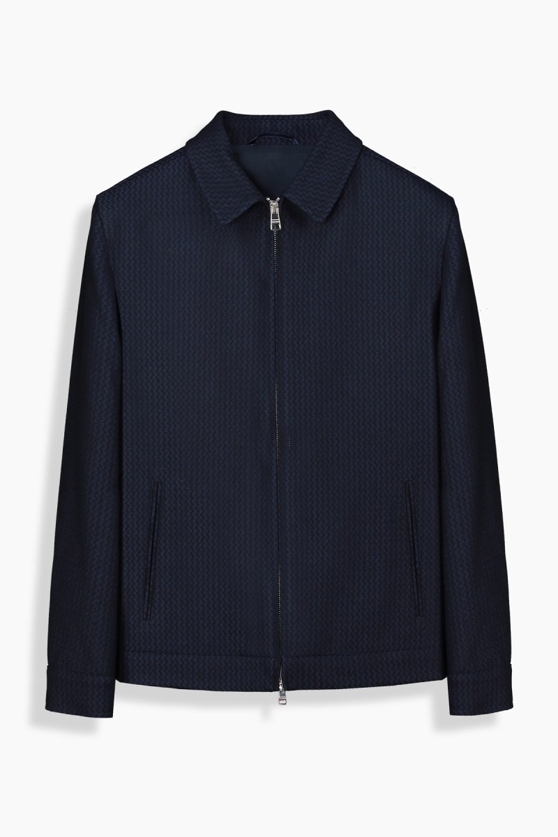 Arta Regular Fit Çizgili Lacivert Mont - 4