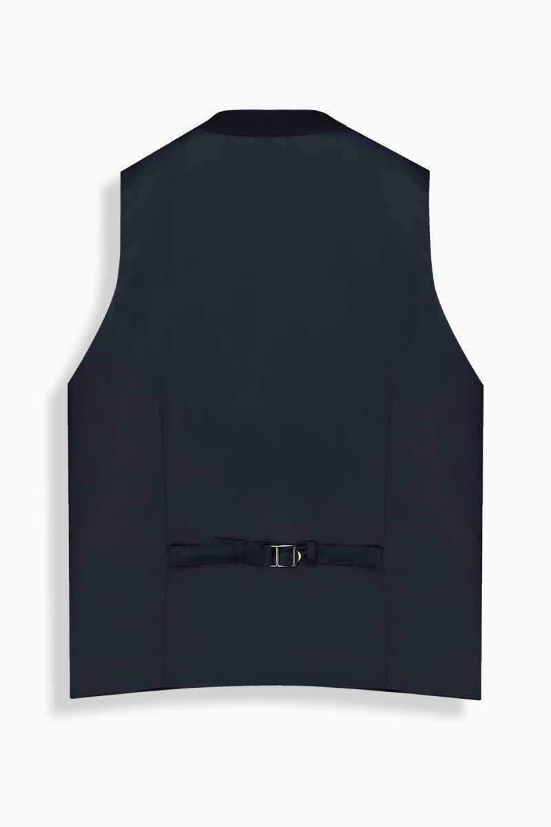 Artemis Addy Resta Yelekli Lacivert Takım Elbise - 5