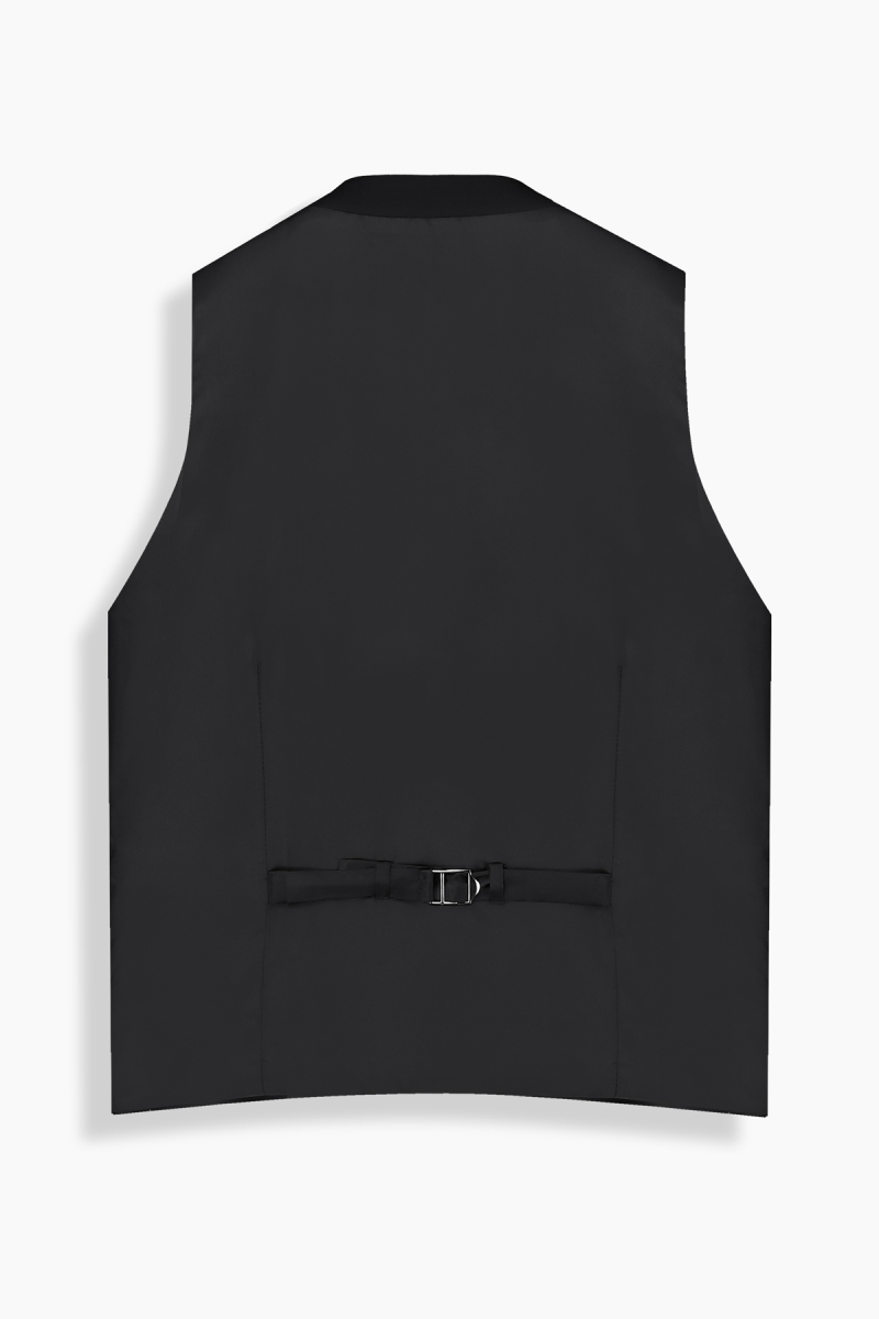 Artemis Addy Resta Yelekli Siyah Takım Elbise - 5