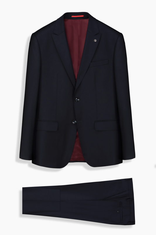 Artemis Addy Resta Koyu Lacivert Yelekli Takım Elbise - INTERVIEW