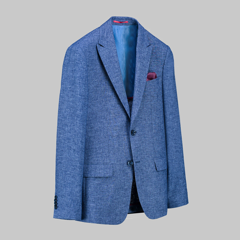 Artemis Ekstra Slim Fit Koyu Mavi Ceket - INTERVIEW