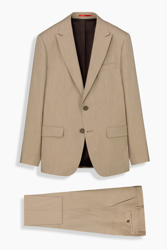 Artemis Ekstra Slim Açık Kahverengi Takım Elbise 