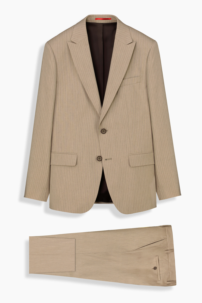 Artemis Ekstra Slim Açık Kahverengi Takım Elbise - 1