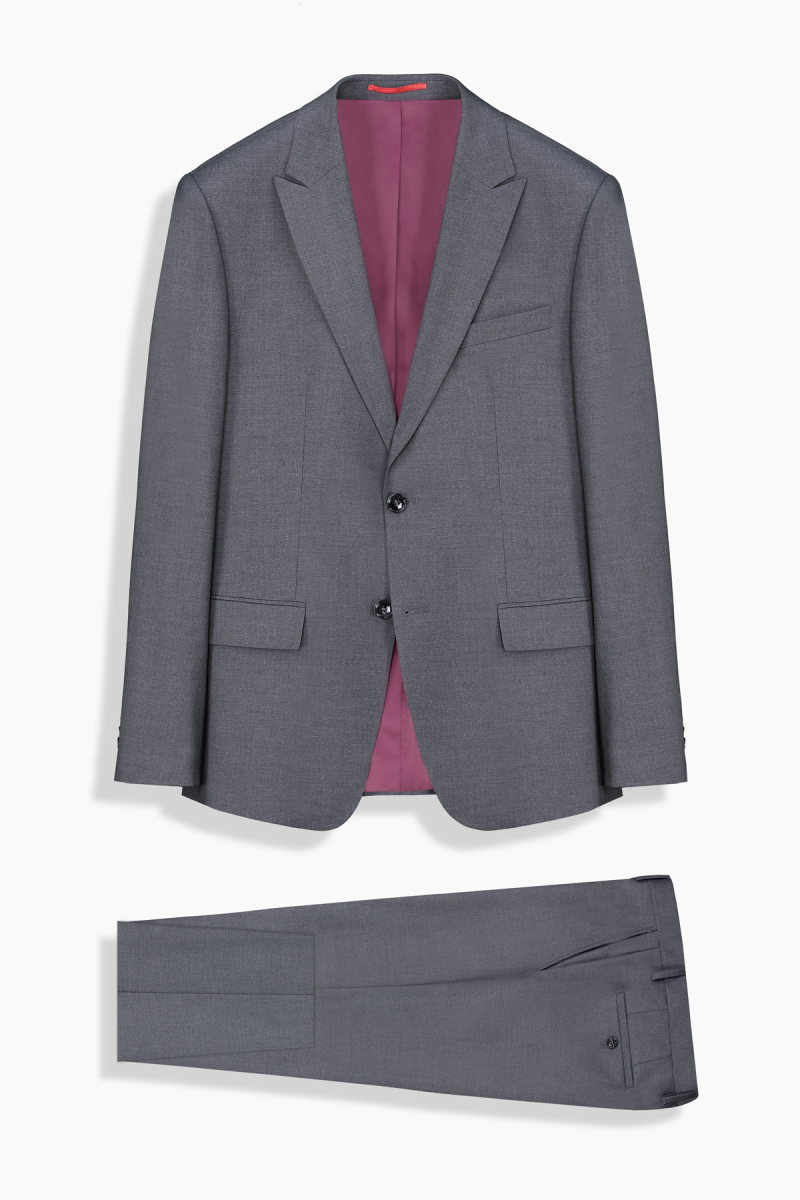 Artemis Resta Ekstra Slim Fit Gri Takım Elbise - 1