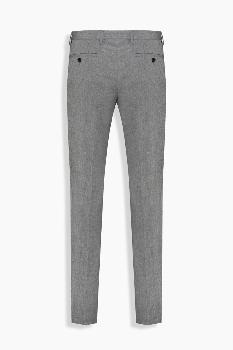 Artemis Resta Slim Fit Balıksırtı Siyah Takım Elbise - 7