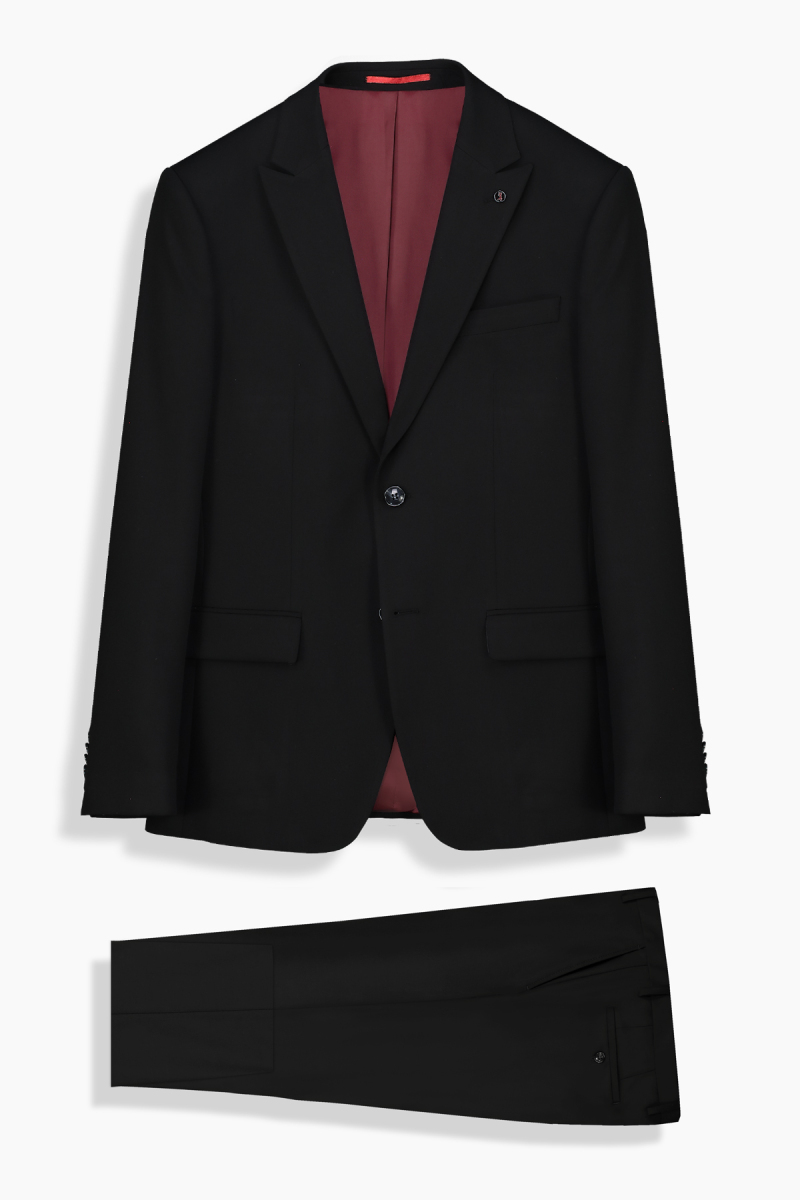 Artemis Resta Slim Fit Siyah Takım Elbise - 1