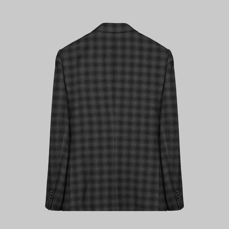 Artemis Resta Ekstra Slim Antrasit Kareli Takım Elbise - 3