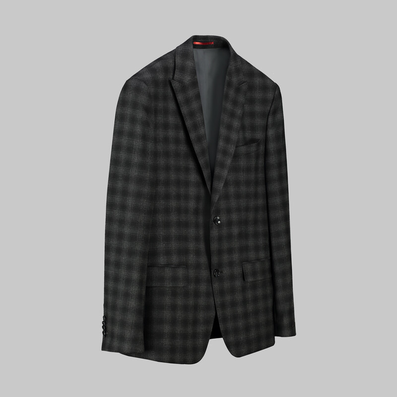 Artemis Resta Ekstra Slim Antrasit Kareli Takım Elbise - INTERVIEW