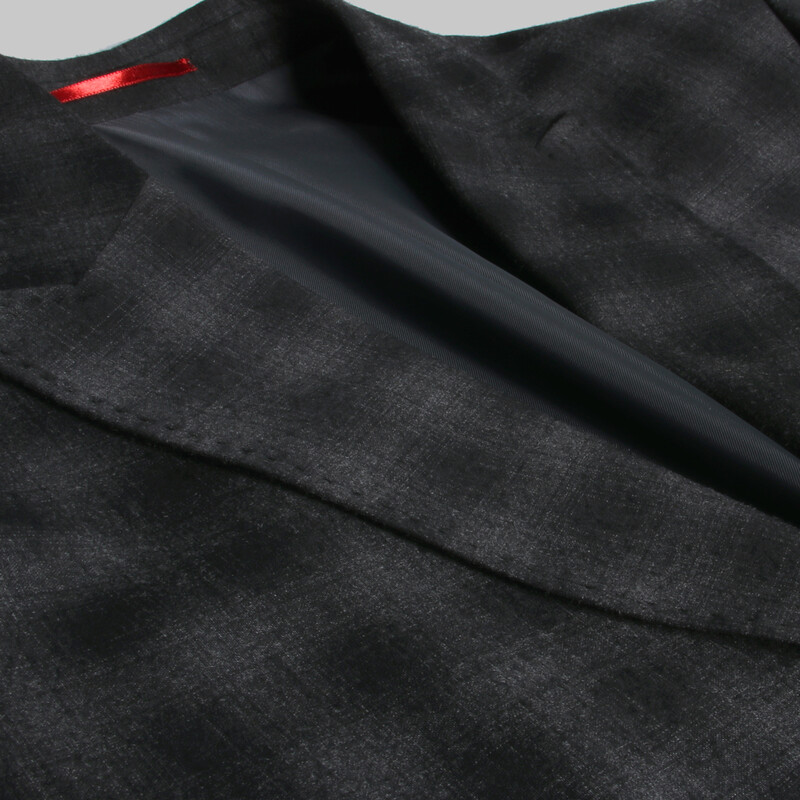 Artemis Resta Ekstra Slim Antrasit Kareli Takım Elbise - INTERVIEW