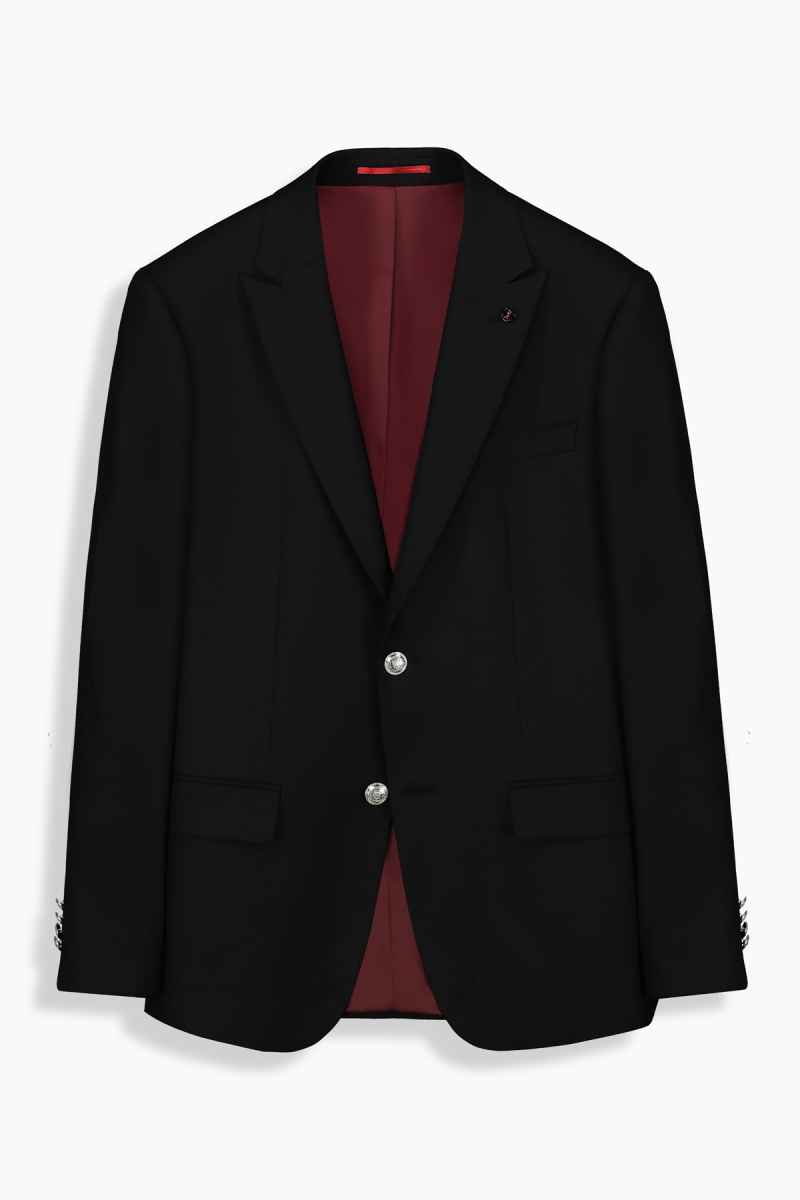 Artemis Slim Blazer Siyah Ceket - 1