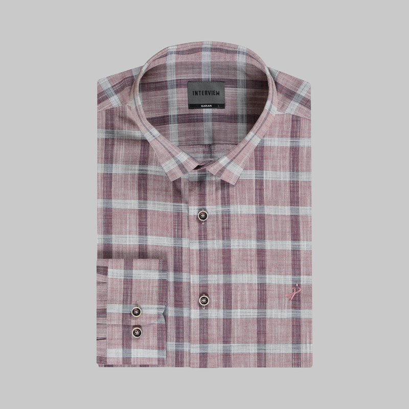 Artos Bordo Kareli Gömlek - INTERVIEW