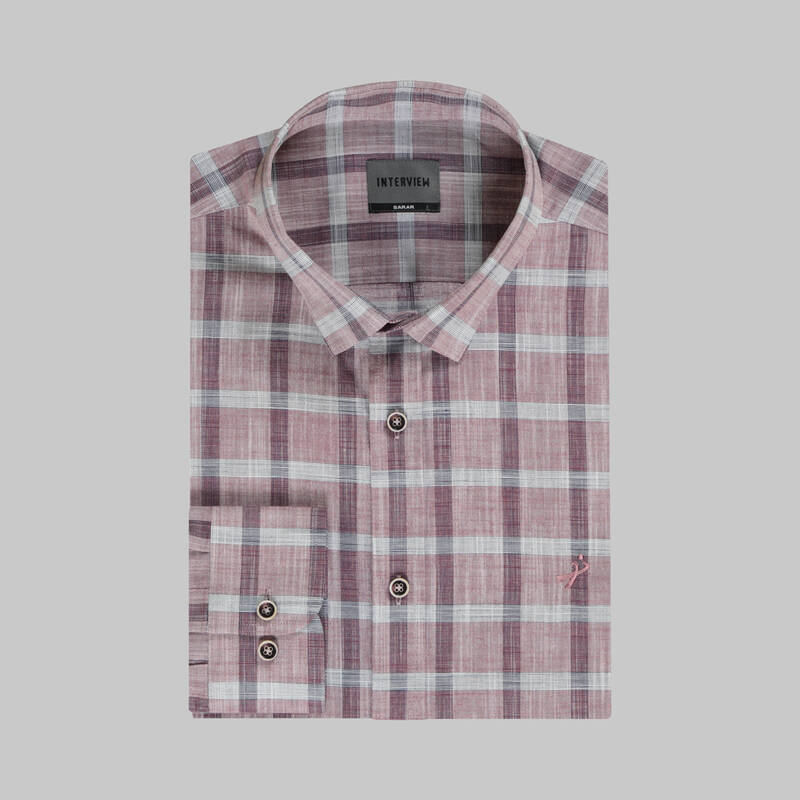 Artos Bordo Kareli Gömlek - 3