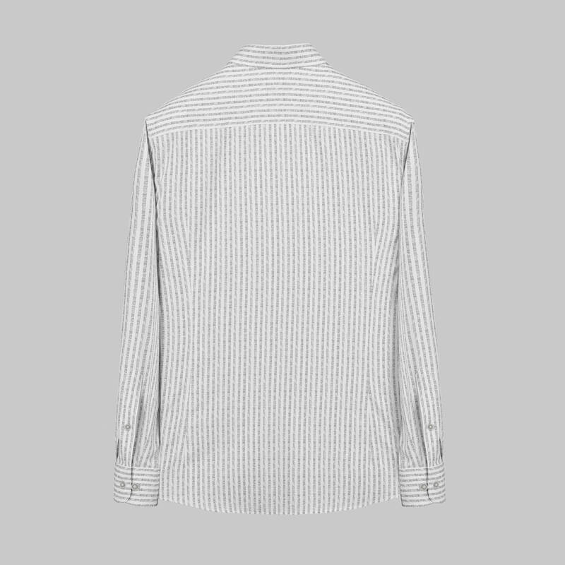 Artos Çizgili Gri Gömlek - 2