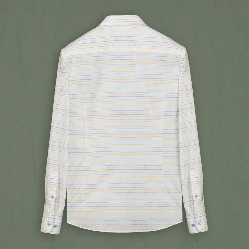 Artos Çizgili Turuncu Gömlek - INTERVIEW