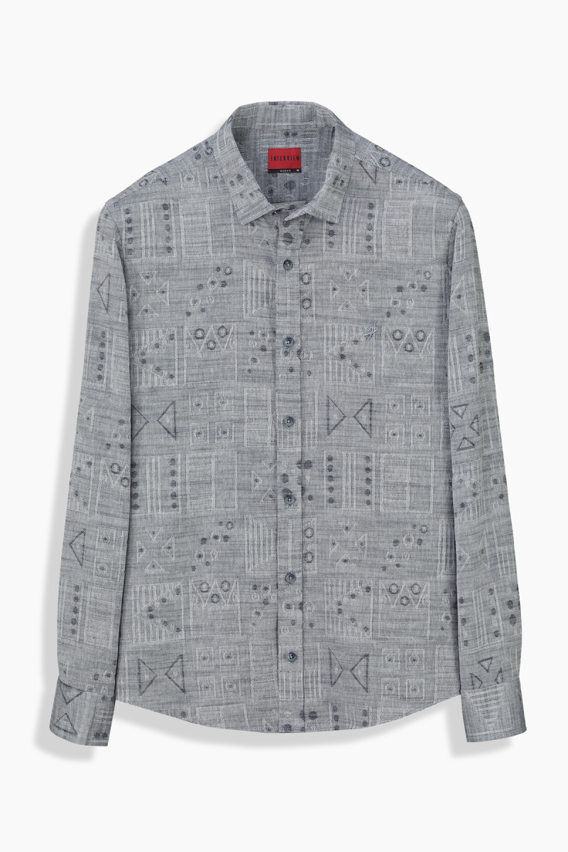 Artos Soho Uzun Kol Lacivert Gömlek - 1