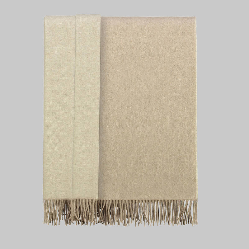 Aurora Throw Bej - 1