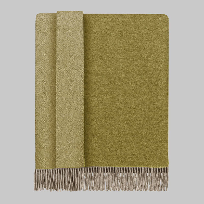 Aurora Throw Yeşil - 1