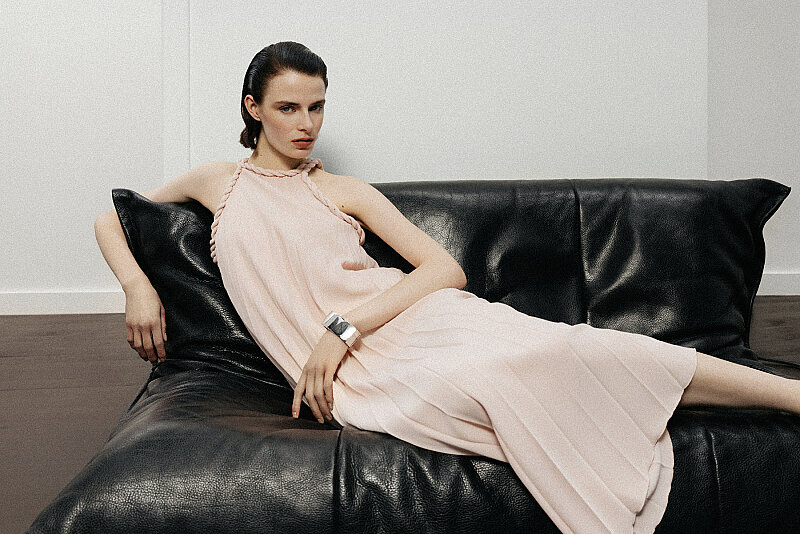 Aveline Açık Pembe Elbise 