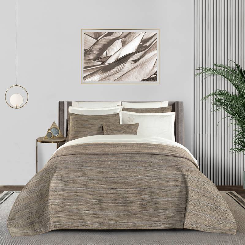 Aviana Yatak Örtüsü ve Nevresim Takımı Sarı - 1