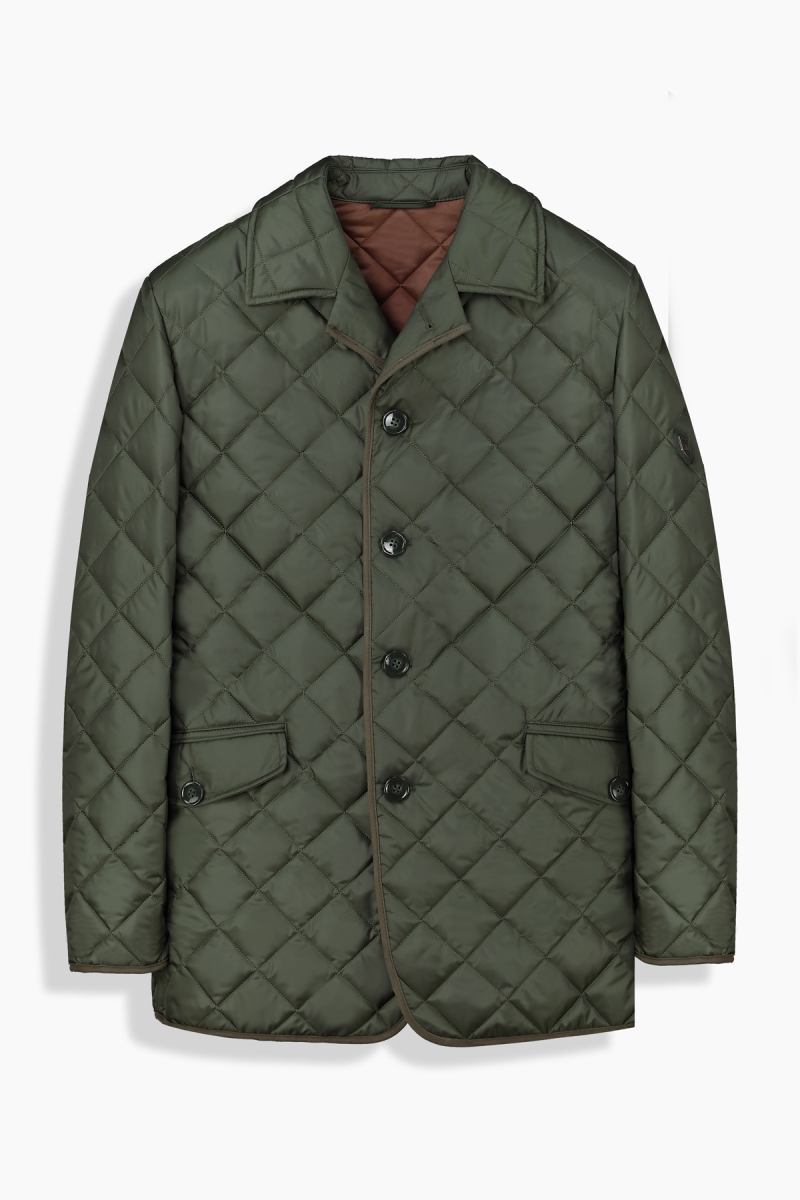 Balmhorn Baklava Desenli Haki Mont - 1