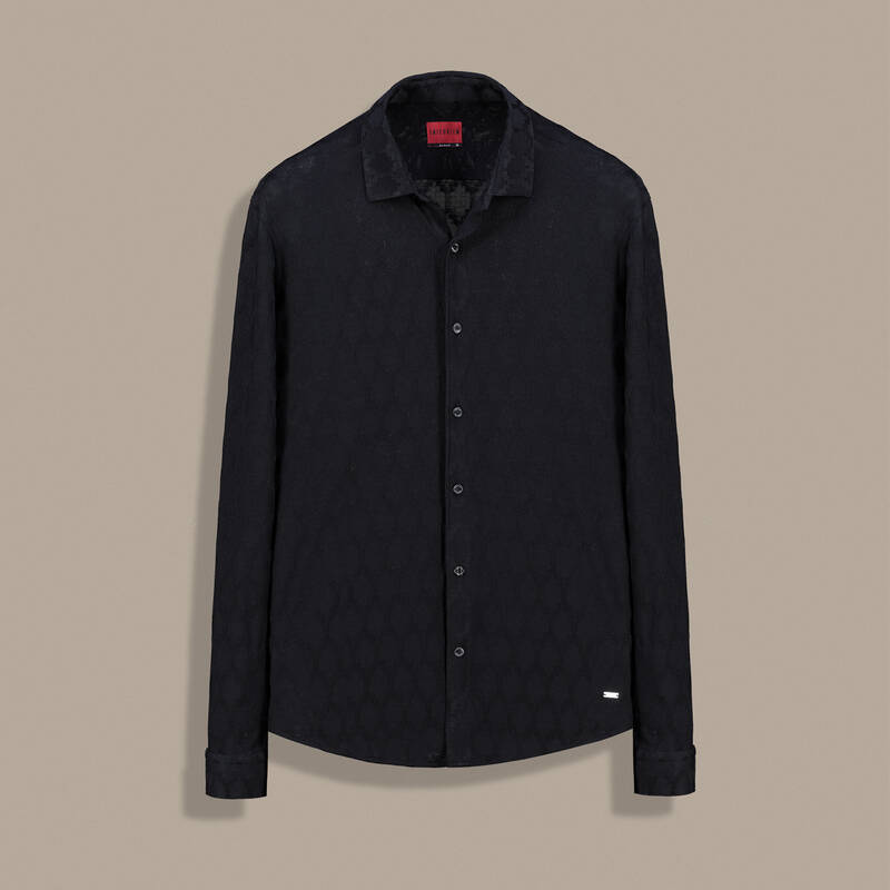 Barry Desenli Erkek Gömlek - 1