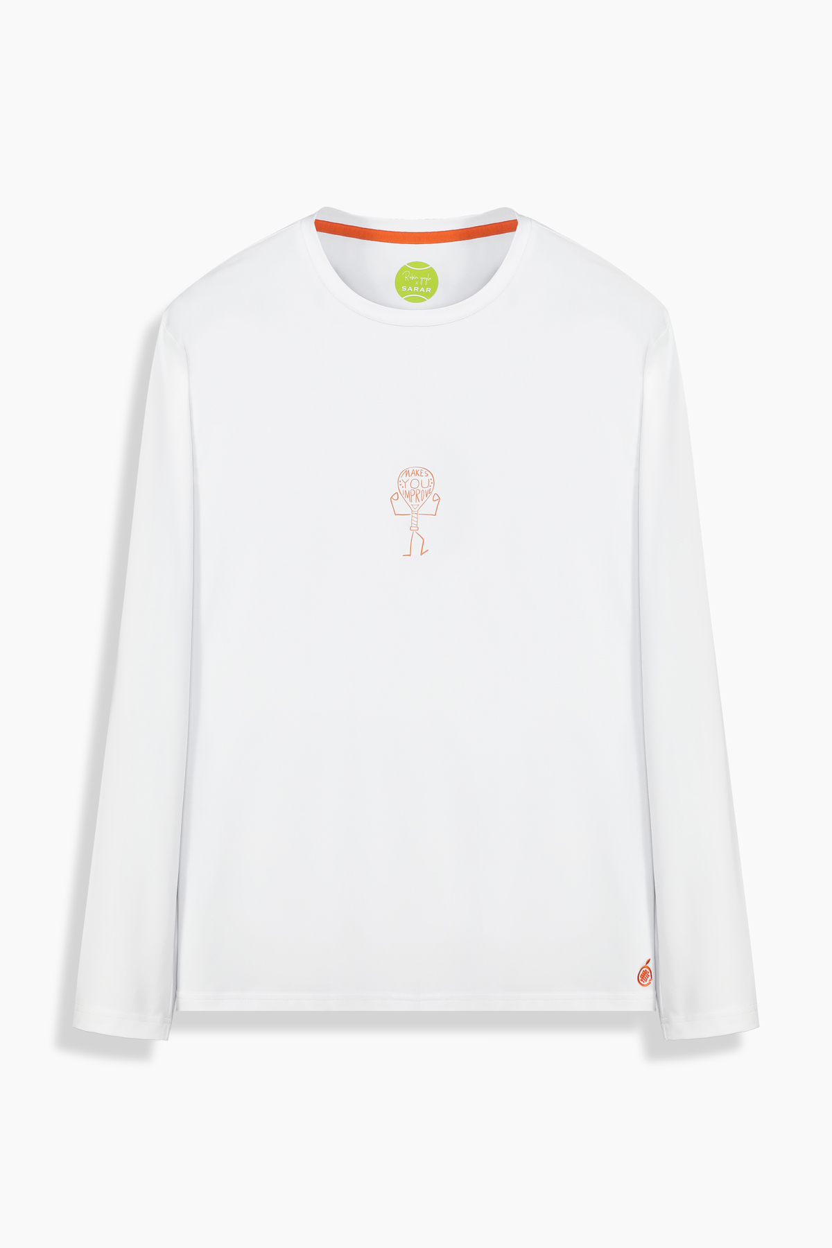 Barta Makes You Imrove Beyaz Sweatshirt