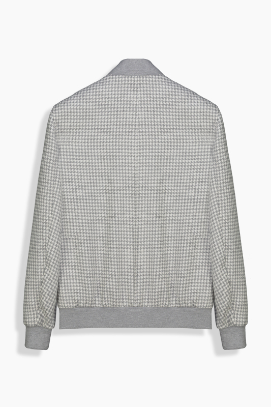 Bascom Desenli Açık Gri Mont - SARAR