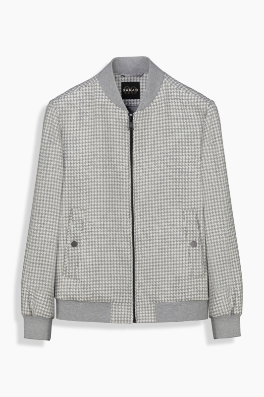 Bascom Desenli Açık Gri Mont 