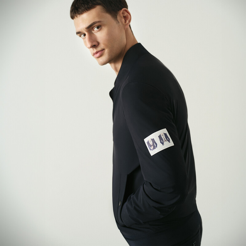 Bascom Eiffel Takım Tasarım Koyu Lacivert Mont - SARAR