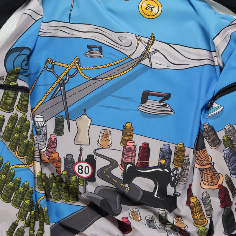 Bascom Eiffel Takım Tasarım Koyu Lacivert Mont - 5