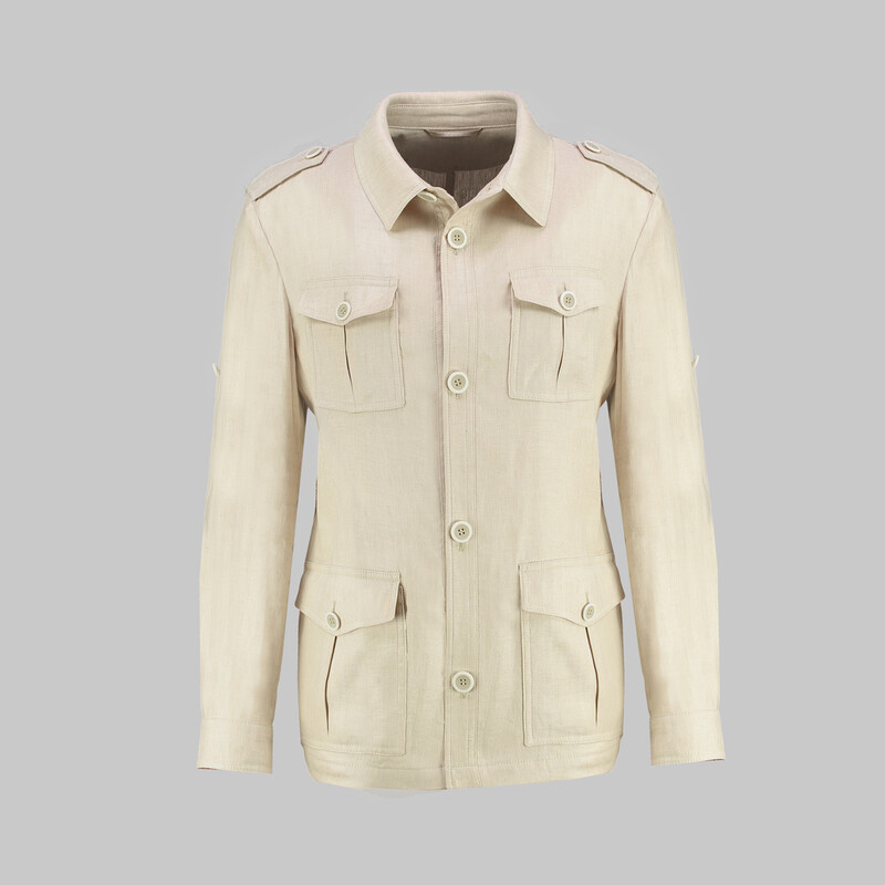 Bastia Bej Gömlek Ceket - SARAR