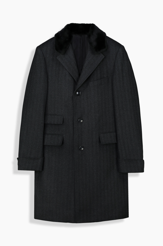 Becao Siyah Yün Palto - SARAR