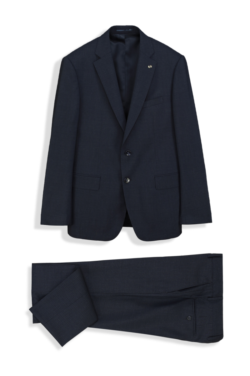 SARAR PREMIUM Milano Benon Extra Slim Fit Koyu Lacivert Takım Elbise