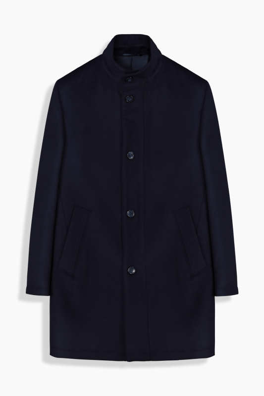 Beramus Lacivert Palto 