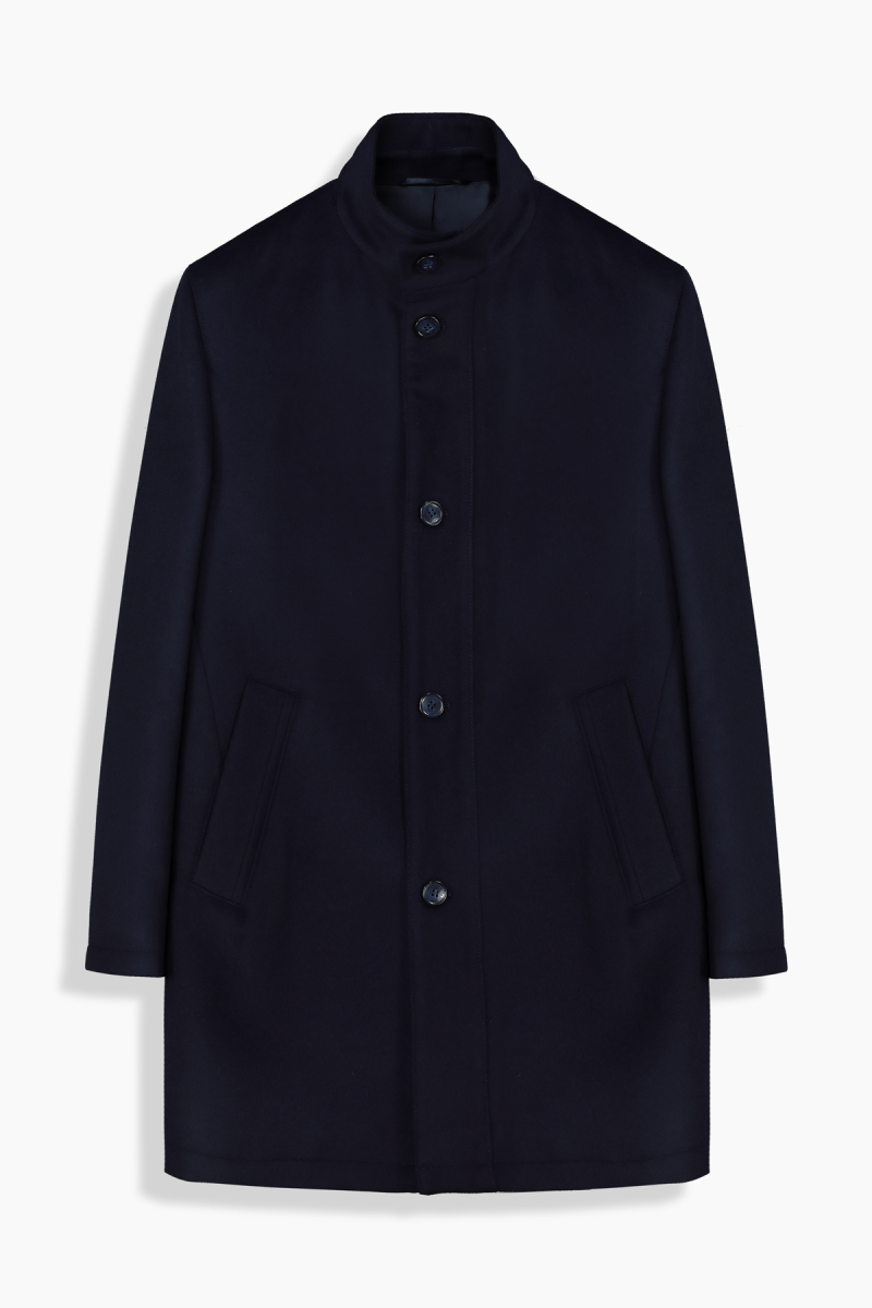 Beramus Lacivert Palto - 1