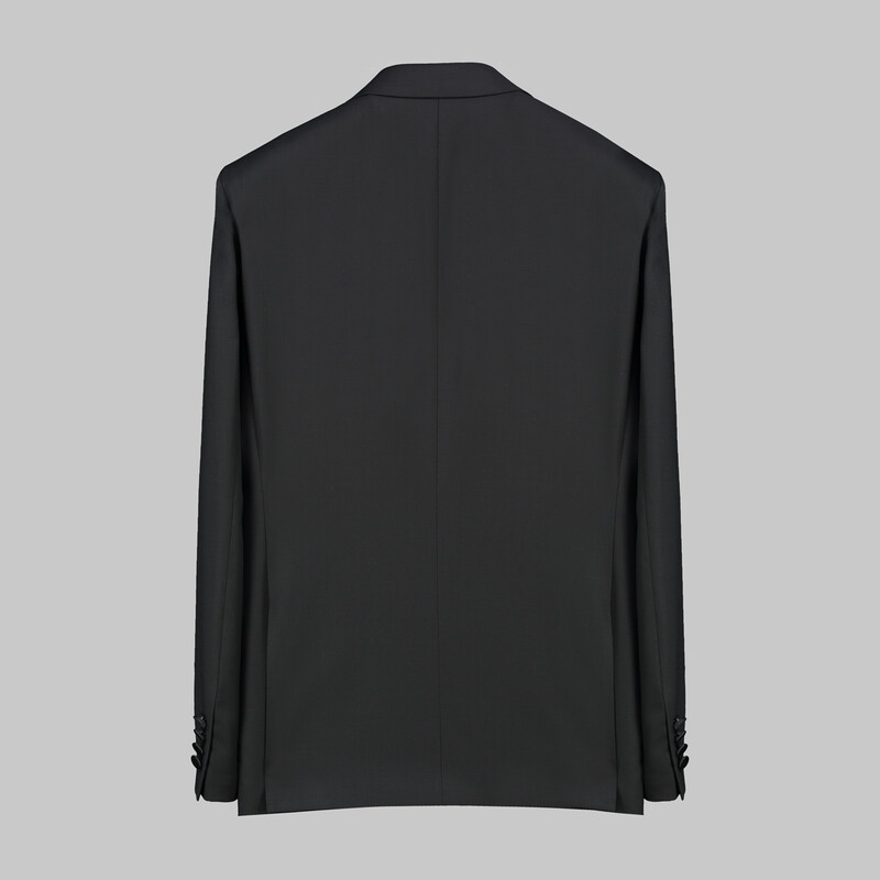 Berardi Nomos Sabit Yaka Slim Fit Siyah Smokin - SARAR