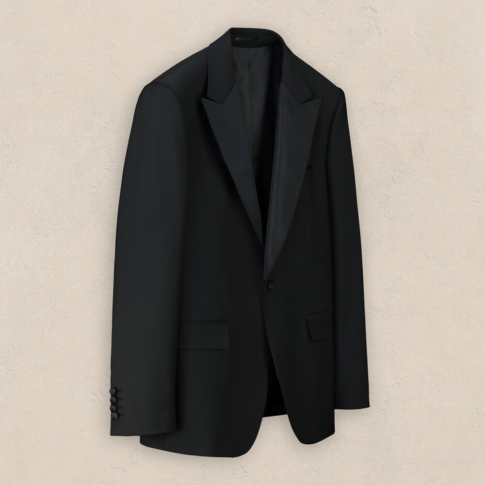 Berardi Slim Fit Siyah Smokin - SARAR