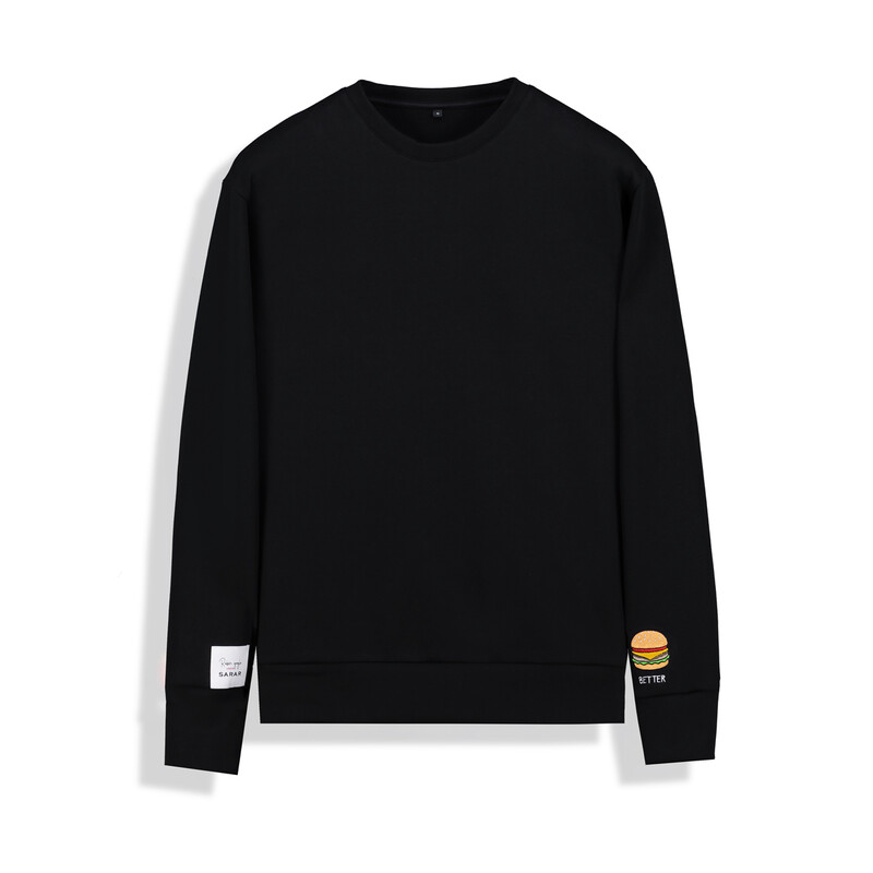 Better Siyah Sweatshirt 