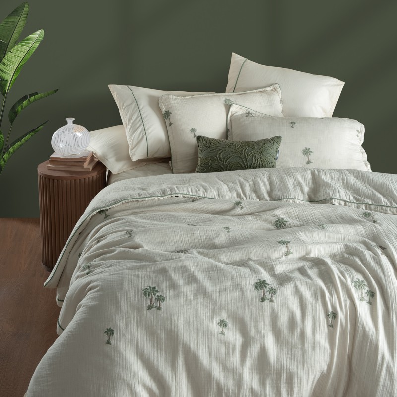 Bettıno Tek Kişilik Nevresim Takımı Ekru - SAREV