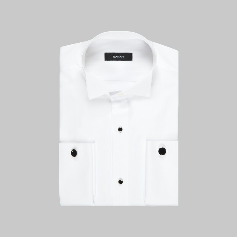 Beyaz Smokin Gömlek - SARAR