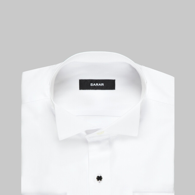 Beyaz Smokin Gömlek - SARAR