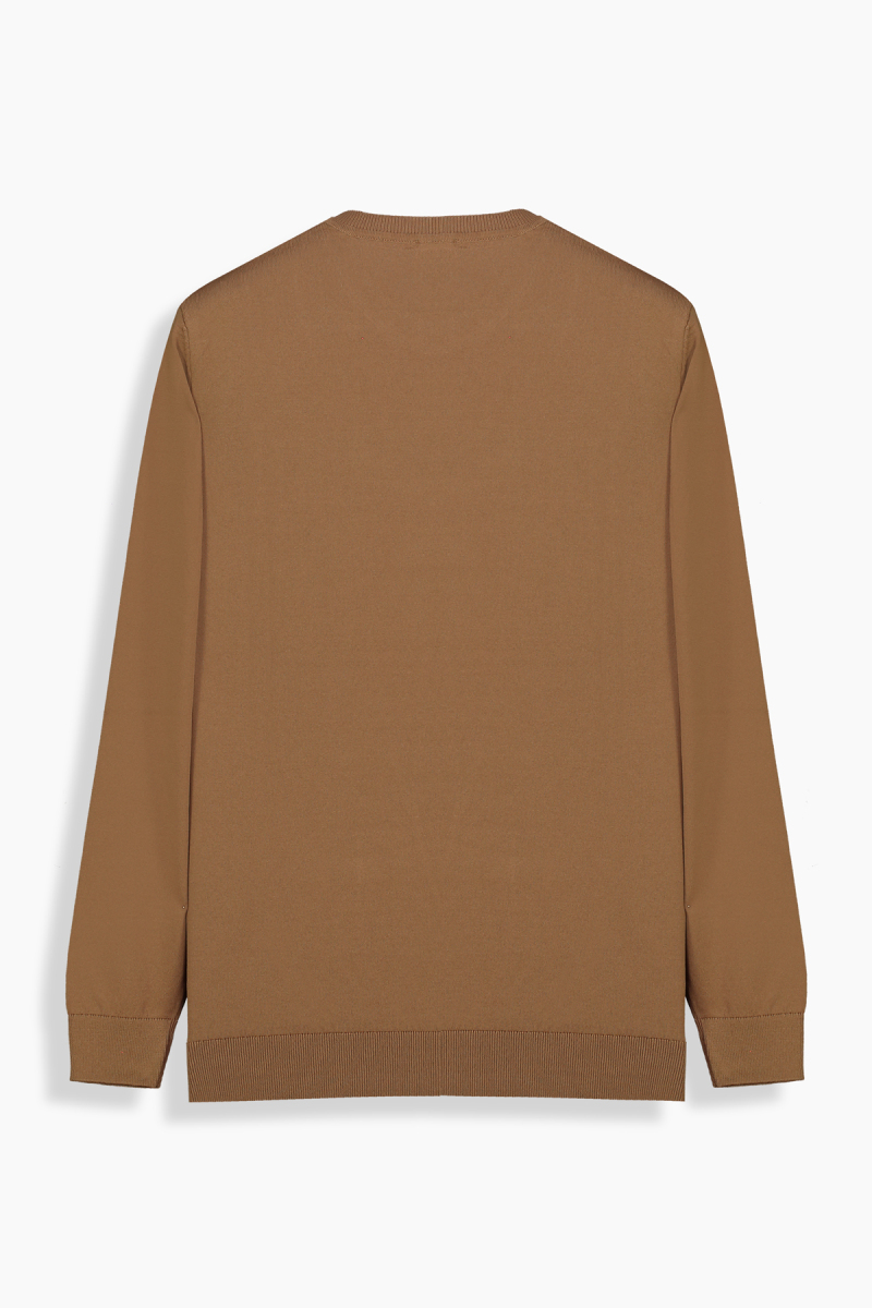 Bisiklet Yaka Mocha Triko - 2