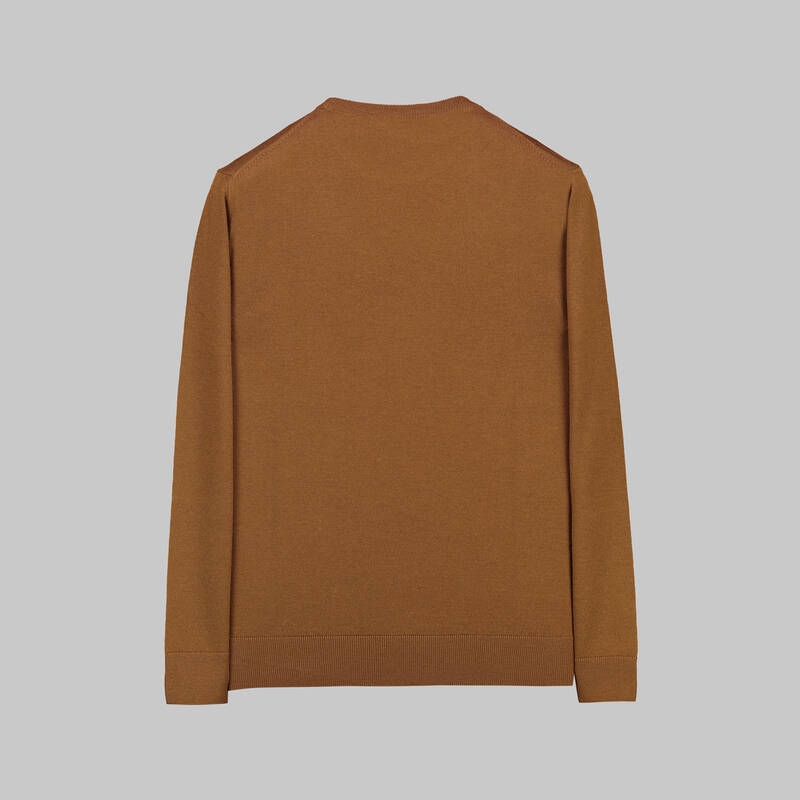 Bisiklet Yaka Tarçın Triko - 2