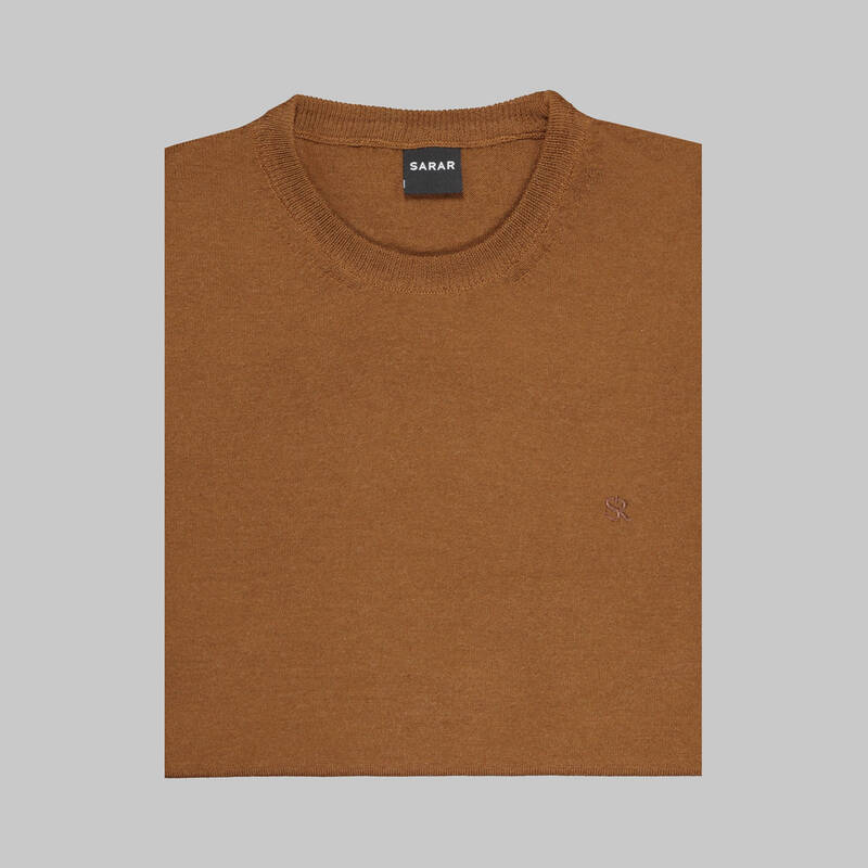 Bisiklet Yaka Tarçın Triko - 3