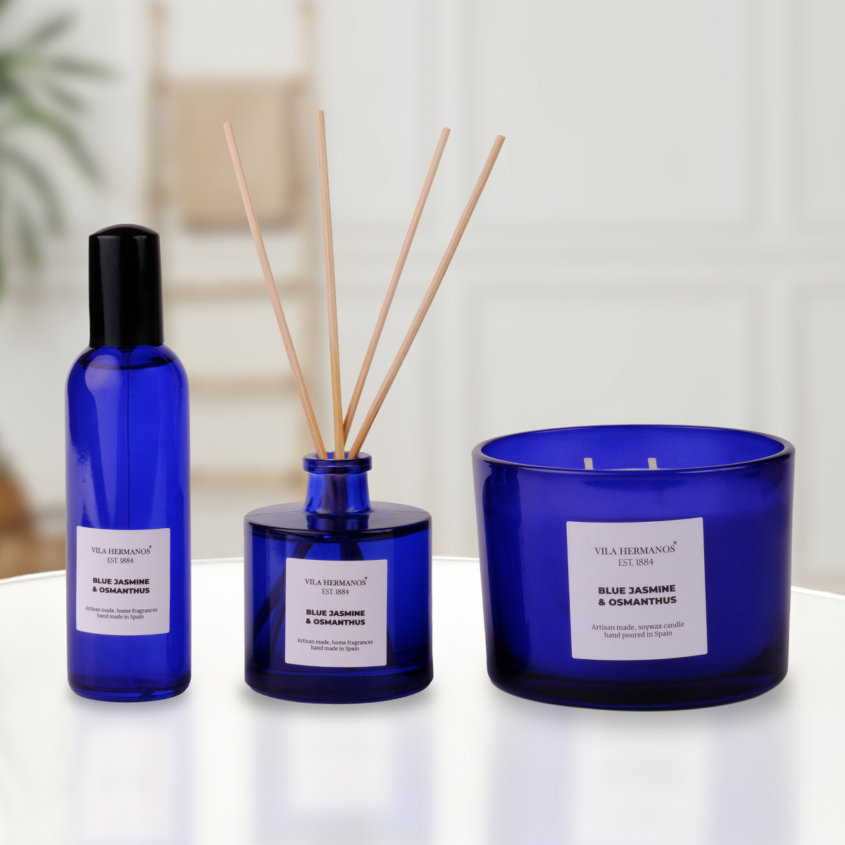 BLUE JASMINE&OSMANTHUS CANDLE ROOM SPRAY - 2
