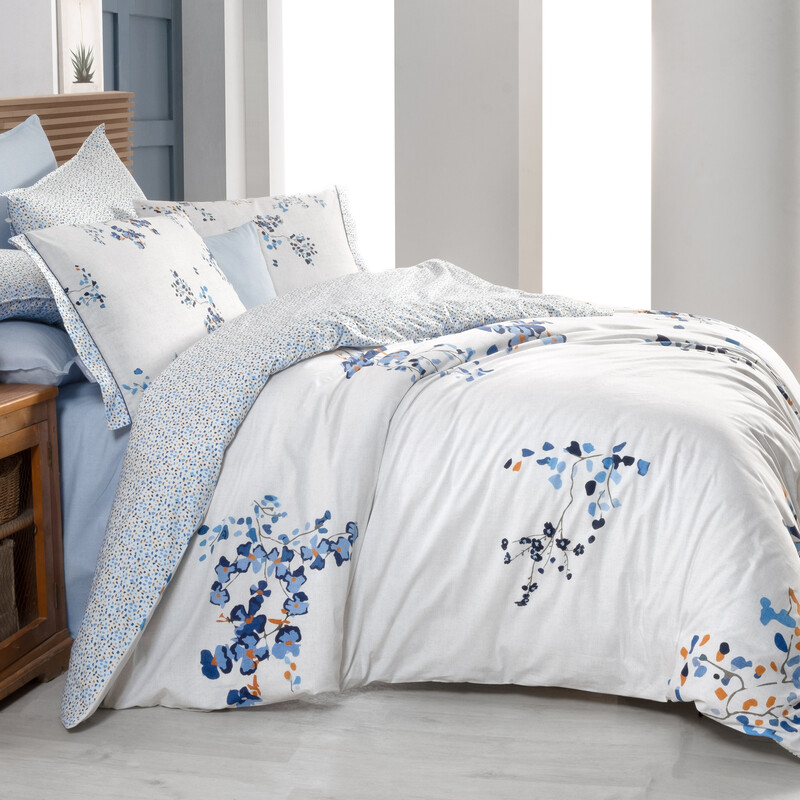 Bonamy Fancy Nevresim Takımı King Size Mavi - SAREV