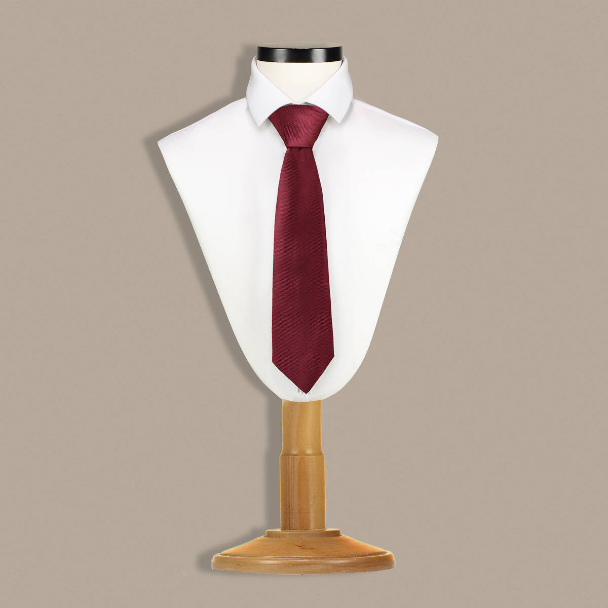 Bordo Düz Renk Kravat C151 - 1